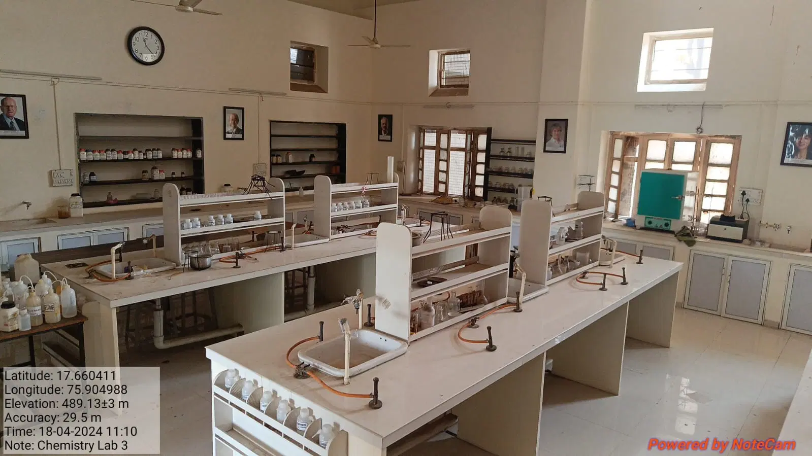 NCC cadets standing in formation on the field